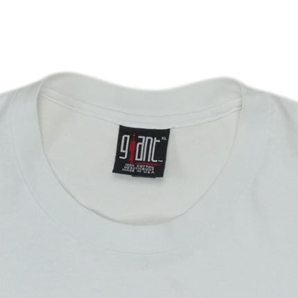 1990 Red Hot Chili Peppers Sperm Shirt Detail
