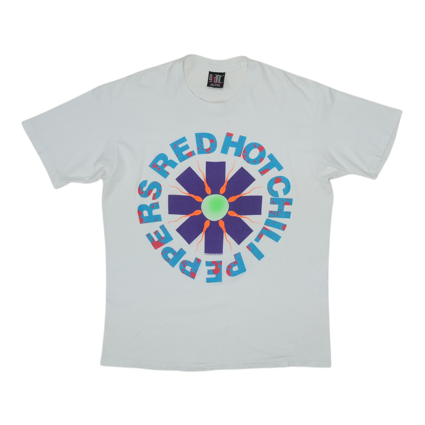 1990 Red Hot Chili Peppers Sperm Shirt