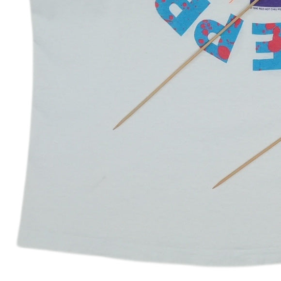 1990 Red Hot Chili Peppers Sperm Shirt Detail
