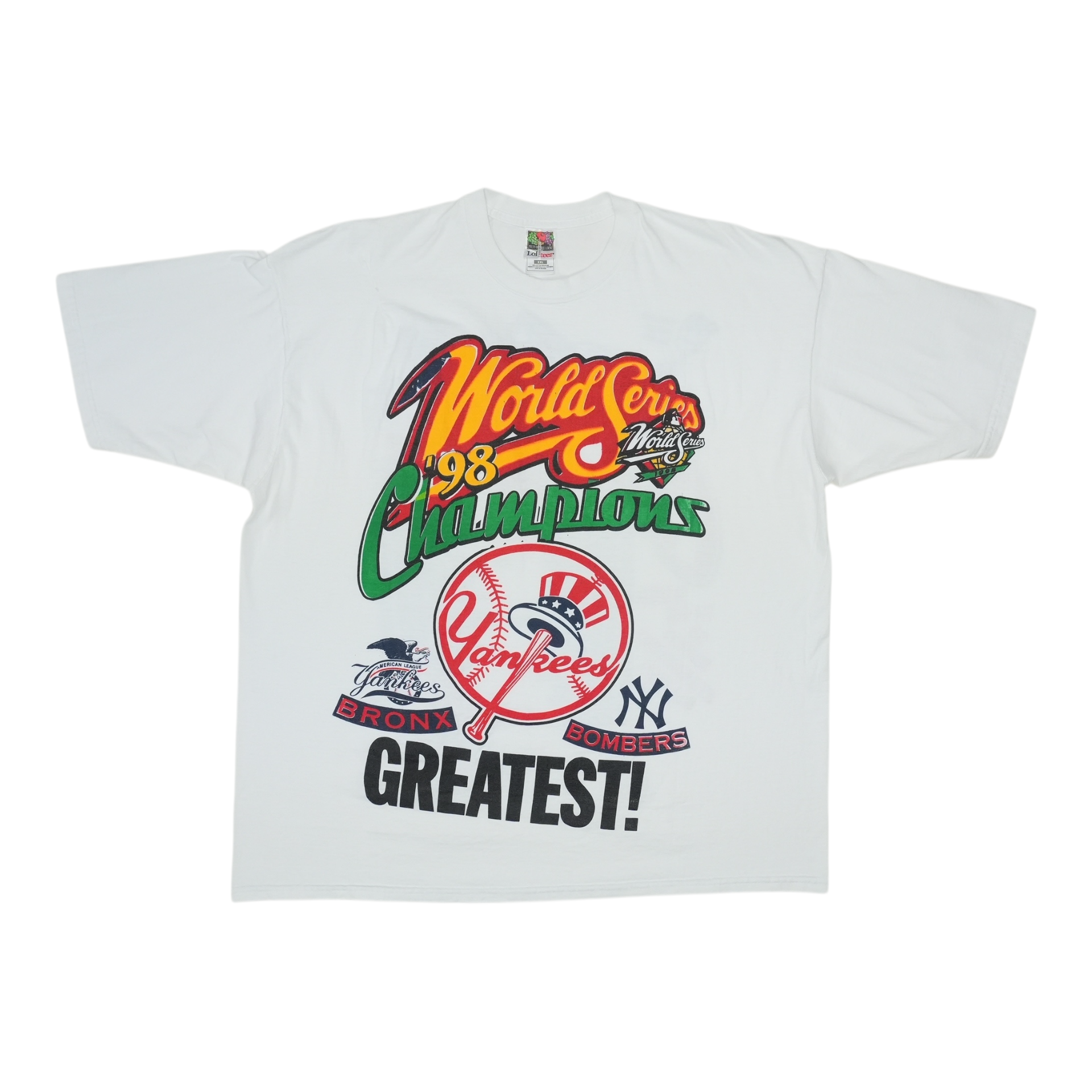 1998 New York Yankees World Series Champions Shirt | Authentic