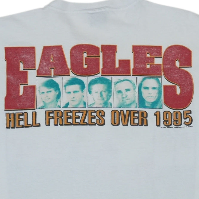 1995 Eagles Hotel California Hell Freezes Over Tour Shirt
