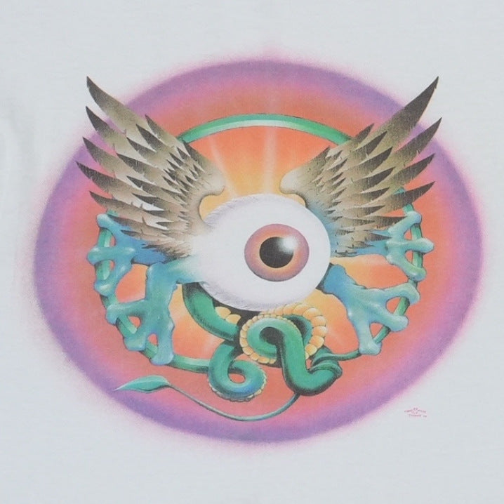 1990s Flying Eye Stanley Mouse Shirt Detail