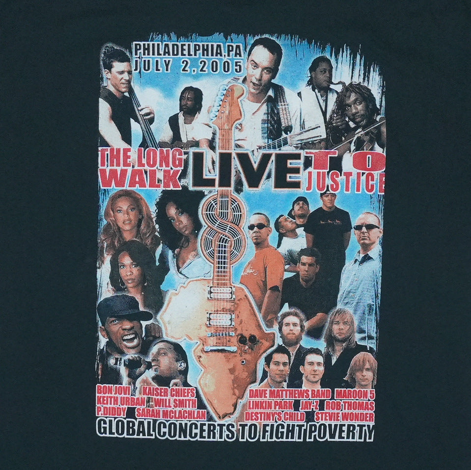 2005 Live 8 Concert Shirt