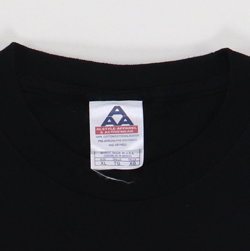 2000s Ramones America's 1st Punk Band Long Sleeve Shirt Detail
