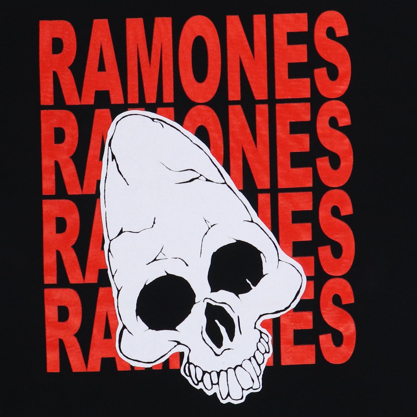 2000s Ramones America's 1st Punk Band Long Sleeve Shirt Detail