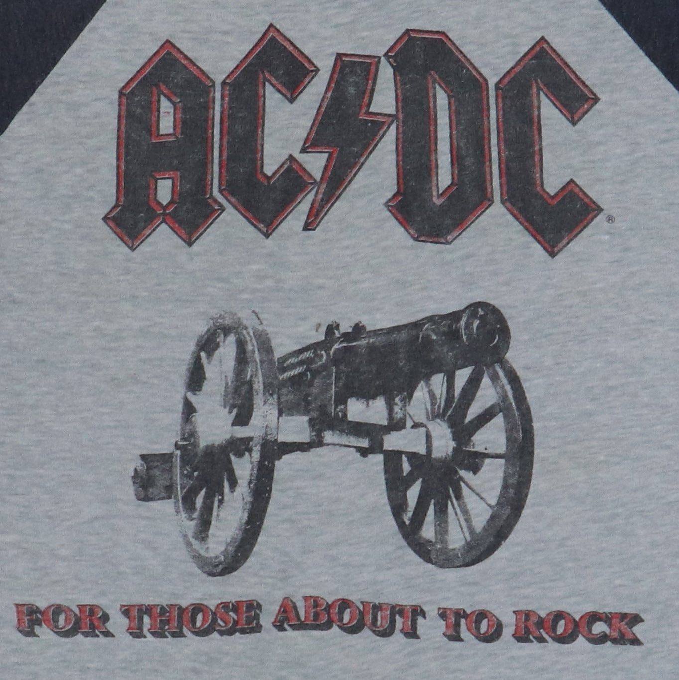1981 ACDC For Those About To Rock Tour Jersey Shirt