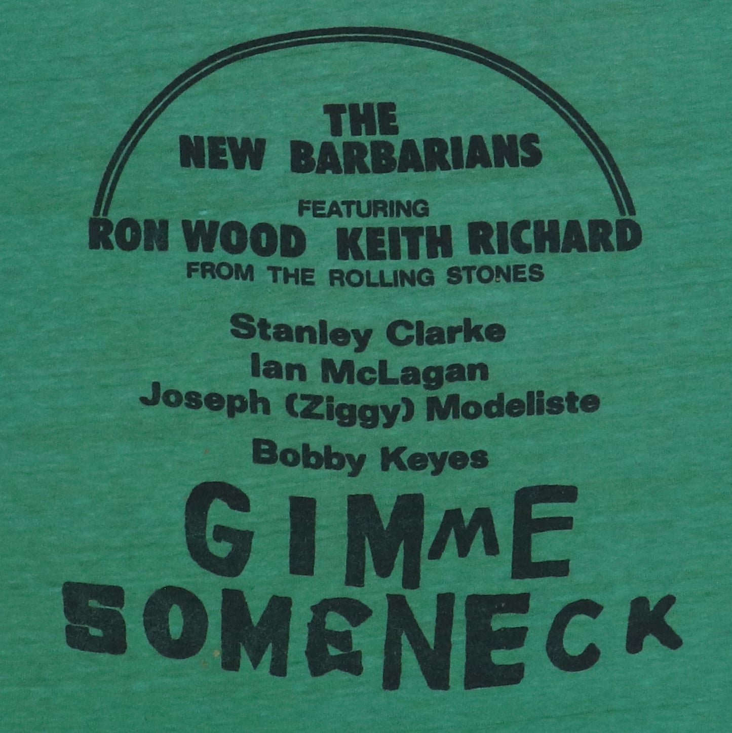 1979 New Barbarians Gimme Some Neck Shirt
