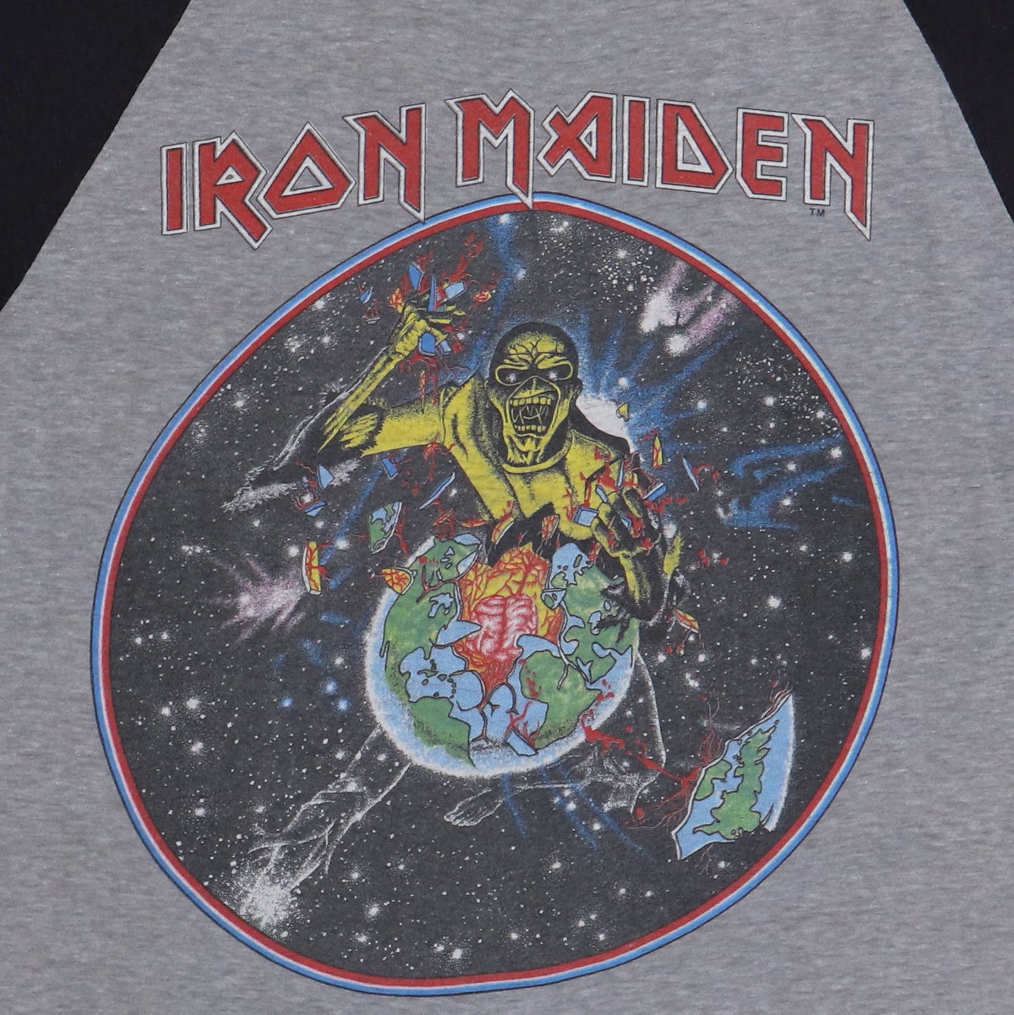 1983 Iron Maiden World Piece Tour Jersey Shirt
