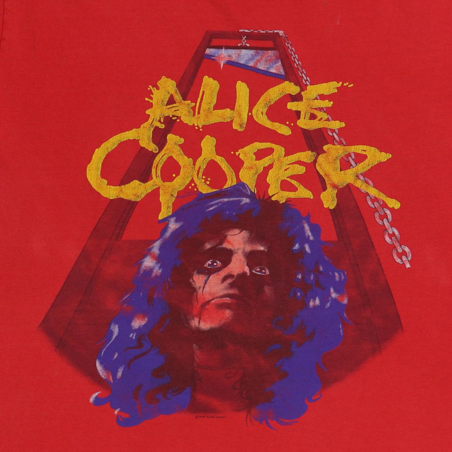 1986 Alice Cooper The Nightmare Returns Tour Shirt