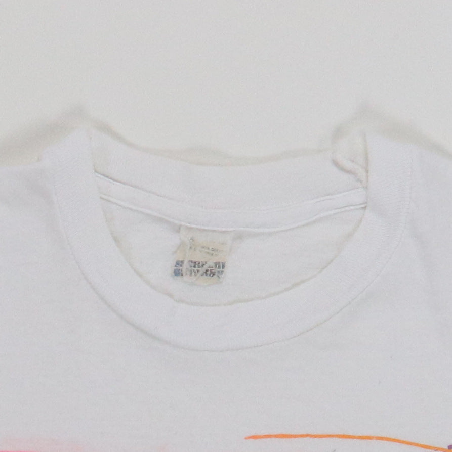 1986 Pat Benatar Seven The Hard Way Tour Shirt Detail