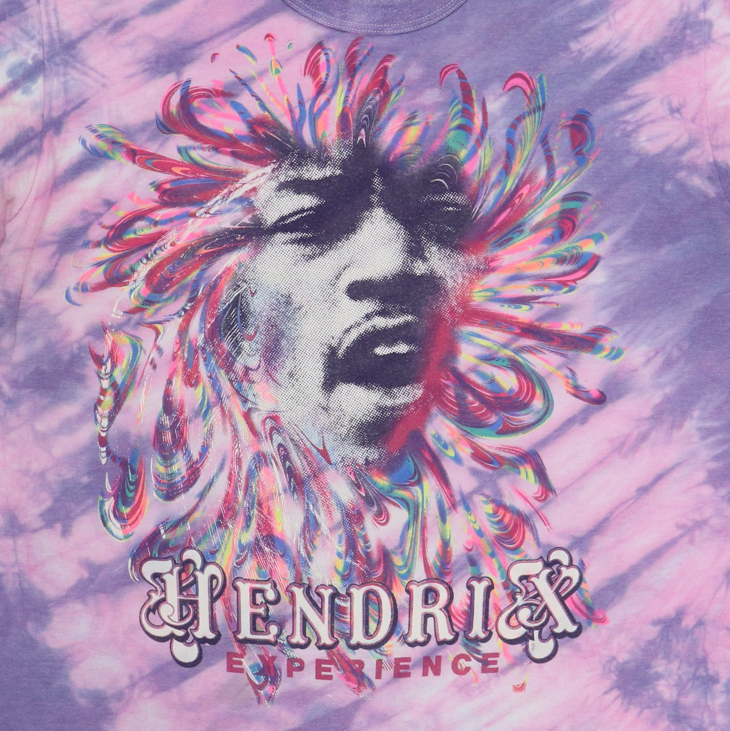 1980s Jimi Hendrix Tie Dye Shirt