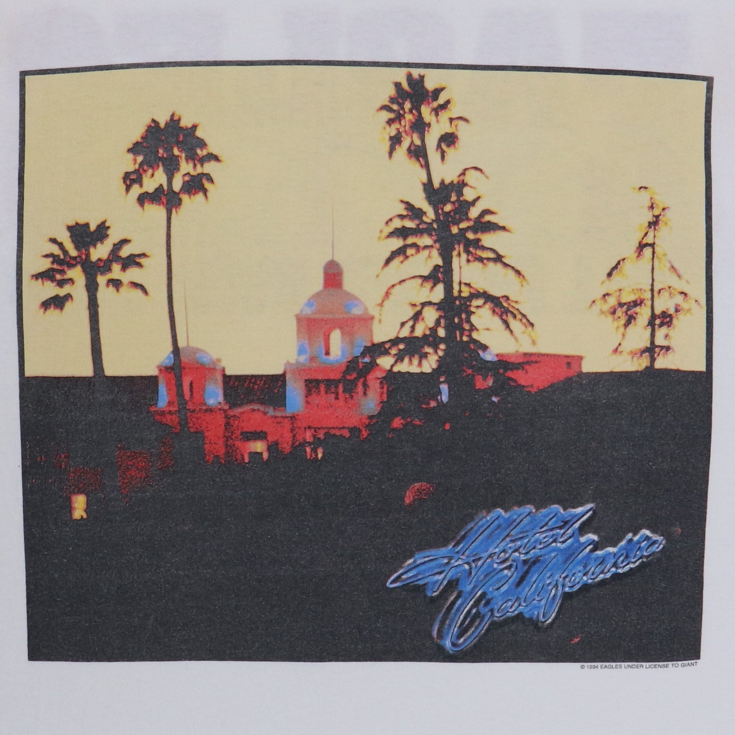 1994 Eagles Hotel California Hell Freezes Over Tour Shirt