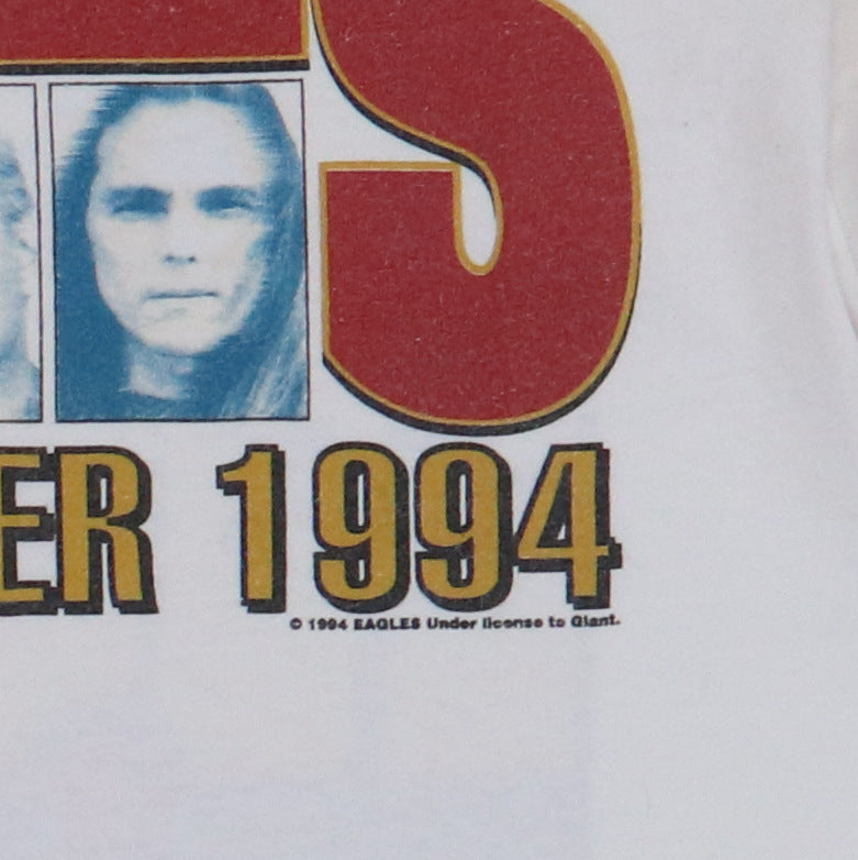 1994 Eagles Hotel California Hell Freezes Over Tour Shirt