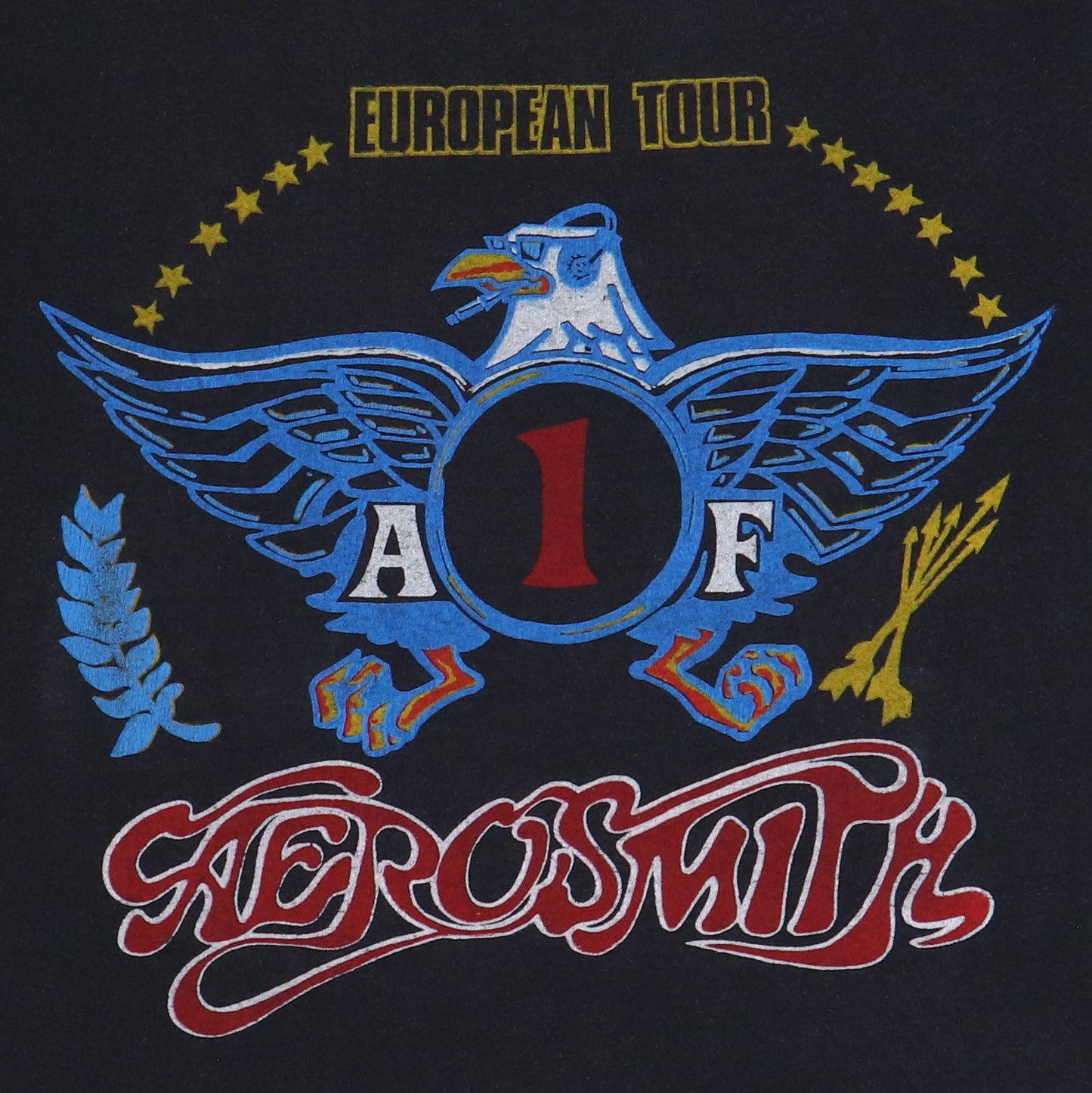 1989 Aerosmith European Tour Shirt