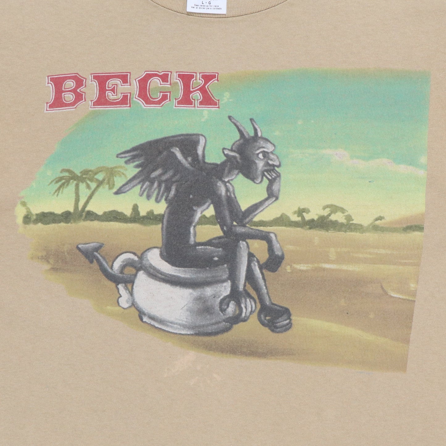 1996 Beck Devil's Haircut Shirt
