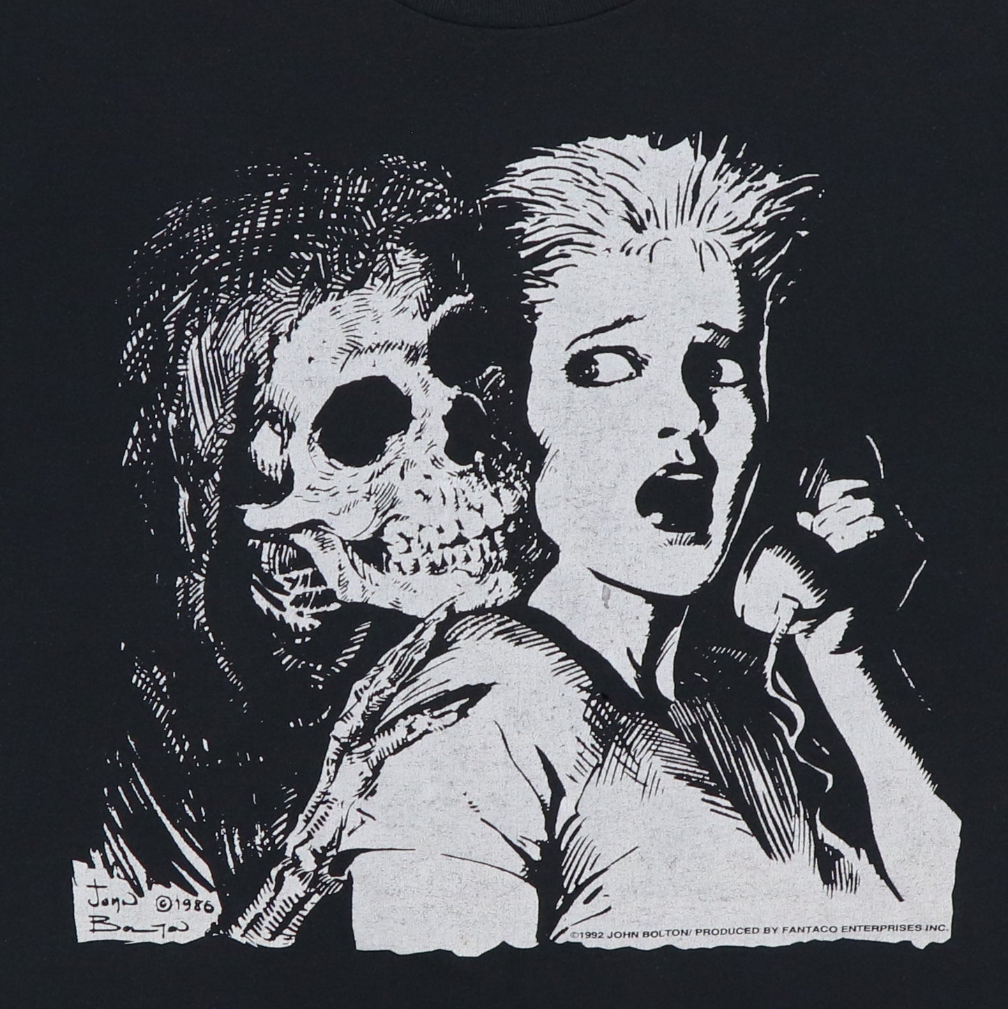 1992 Skeleton John Bolton Shirt