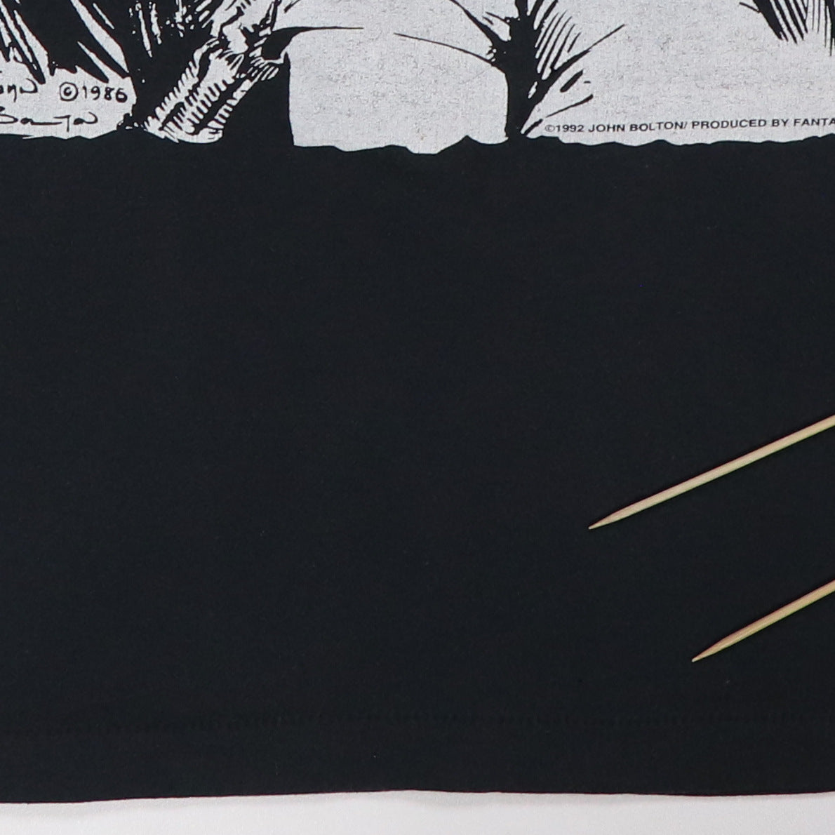 1992 Skeleton John Bolton Shirt