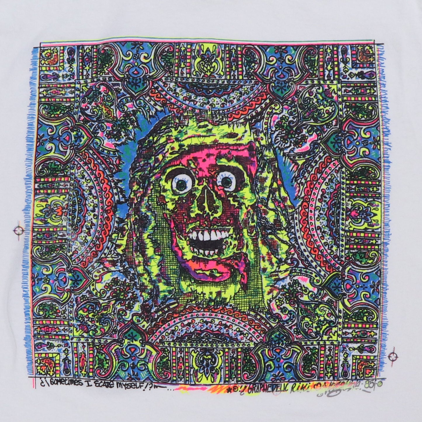 1995 Graphadelic Scare Myself Shirt