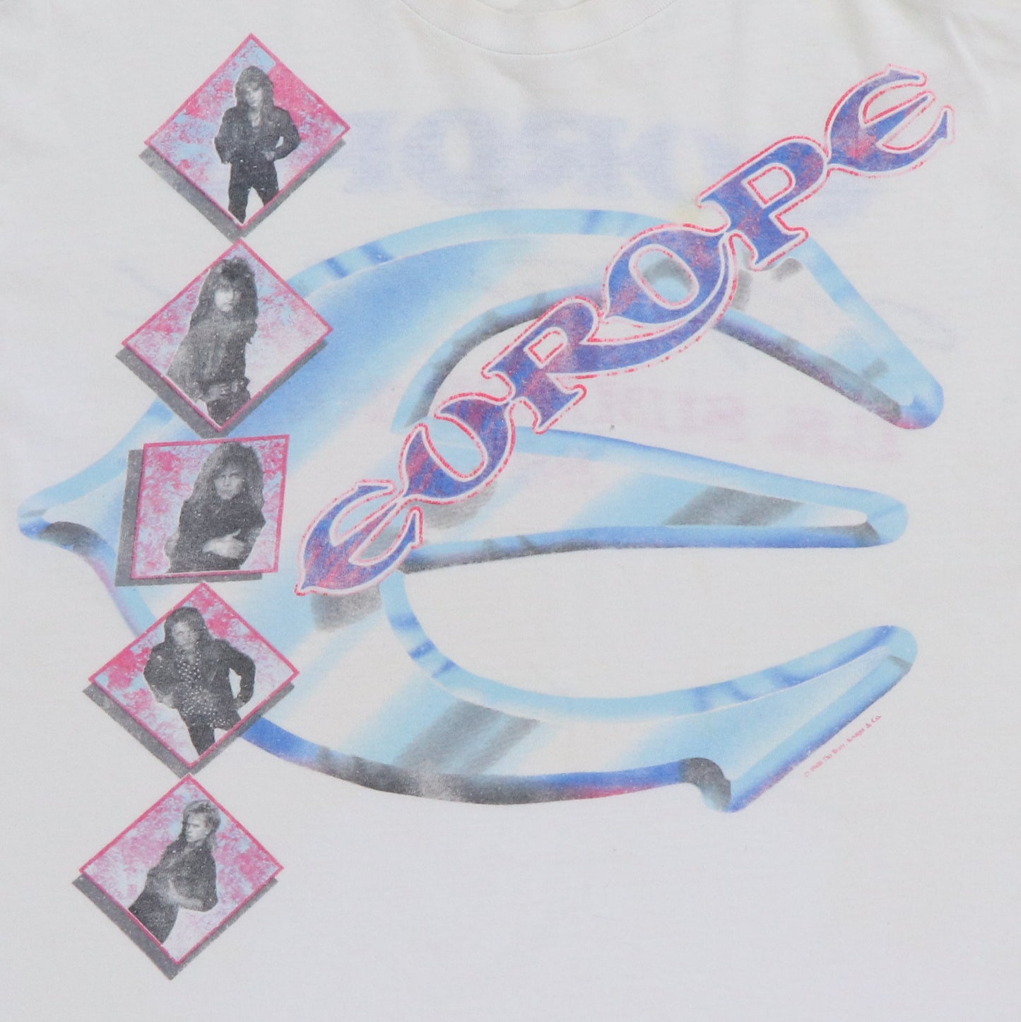1988 Europe Out Of This World Tour Shirt