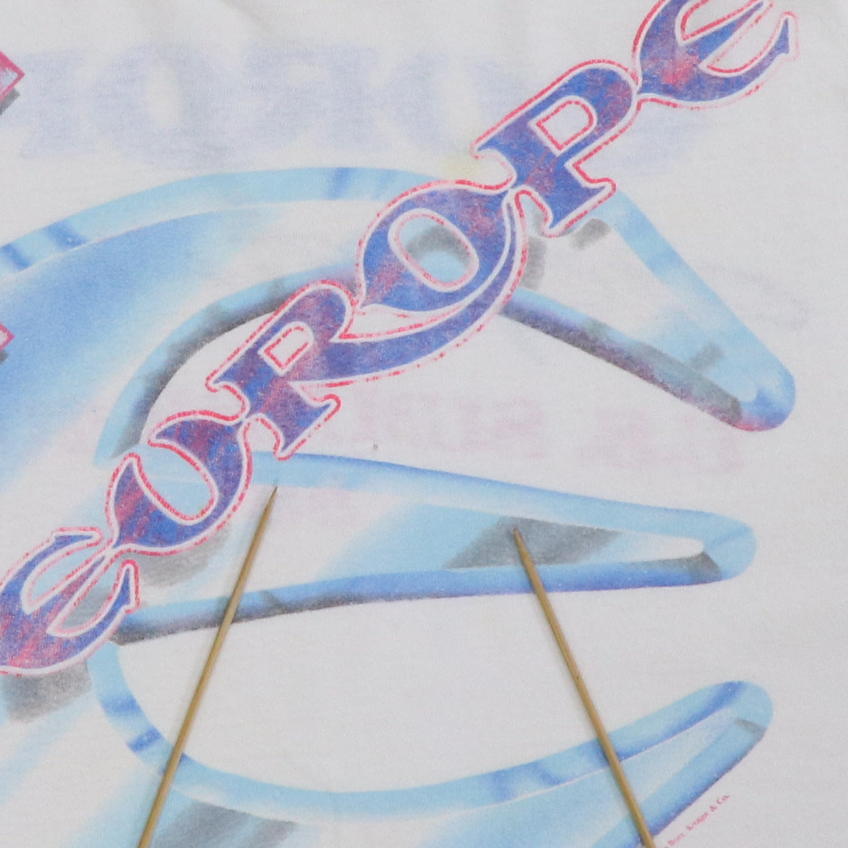 1988 Europe Out Of This World Tour Shirt