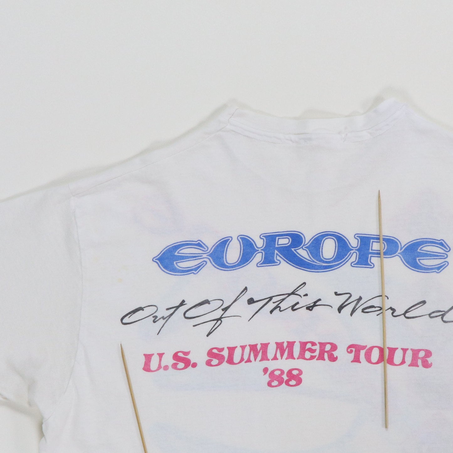 1988 Europe Out Of This World Tour Shirt