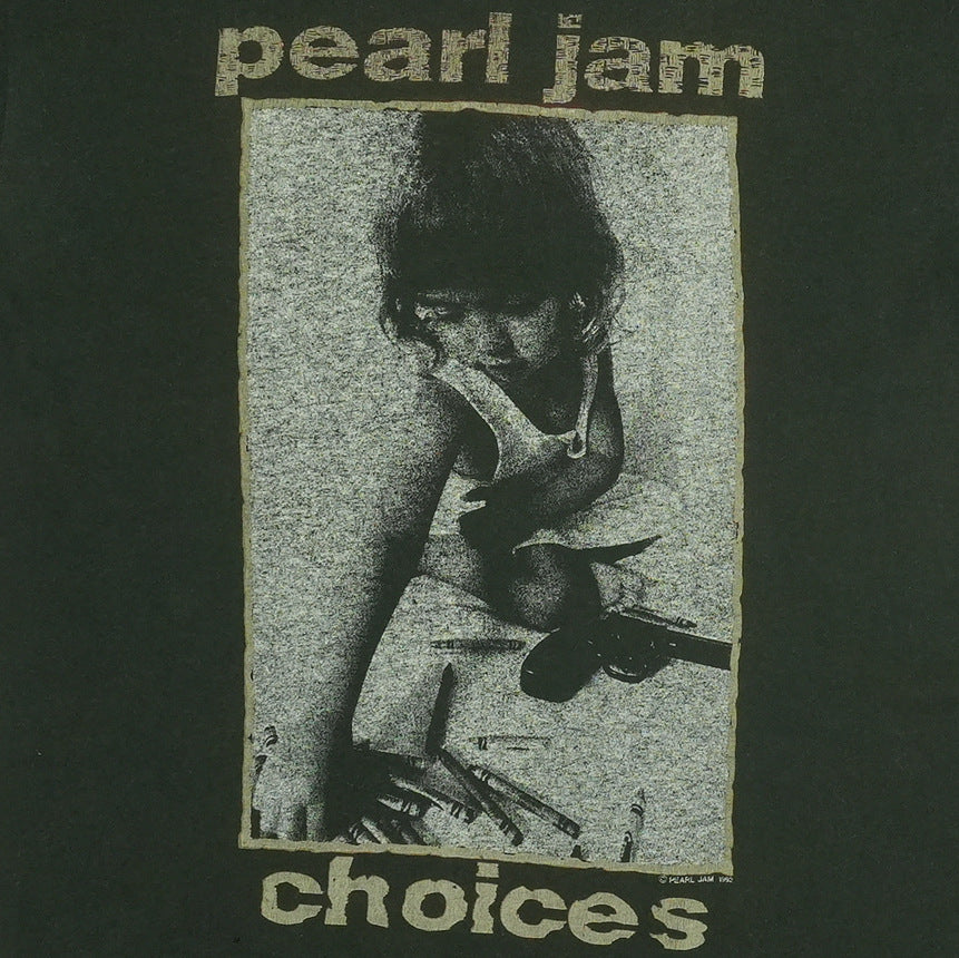 1992 Pearl Jam Crayons Over Guns Shirt