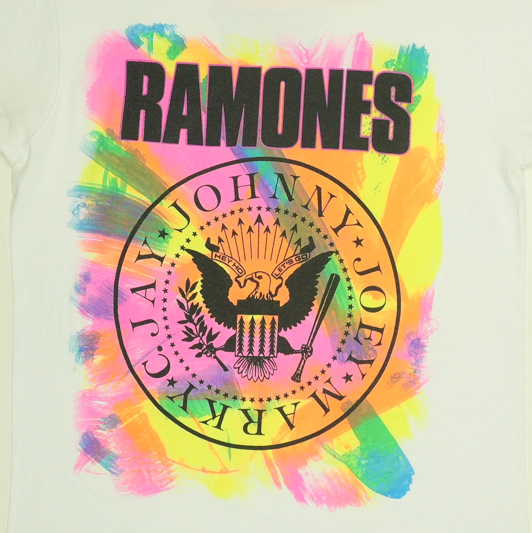 1990 Ramones Escape From New York Tour Shirt Detail