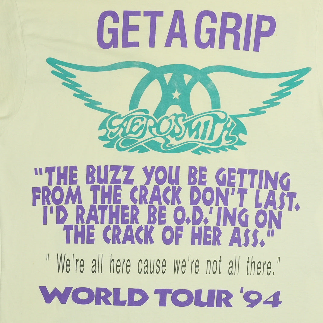 1994 Aerosmith Get A Grip Tour Shirt