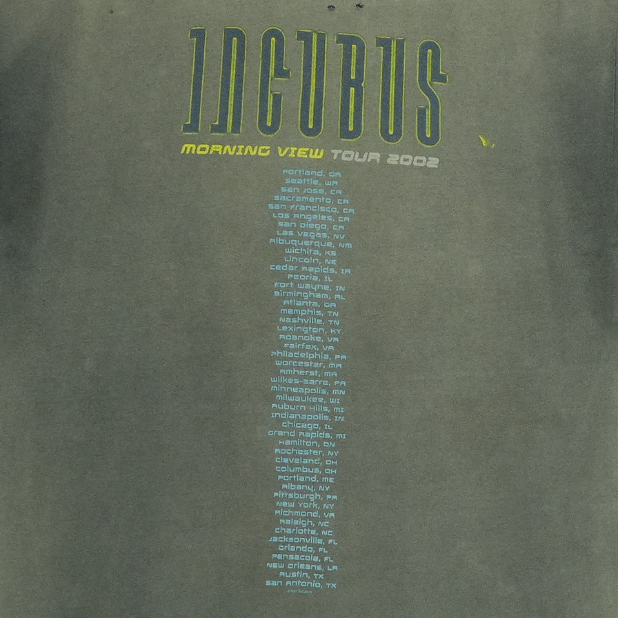 2002 Incubus Morning View Tour Shirt