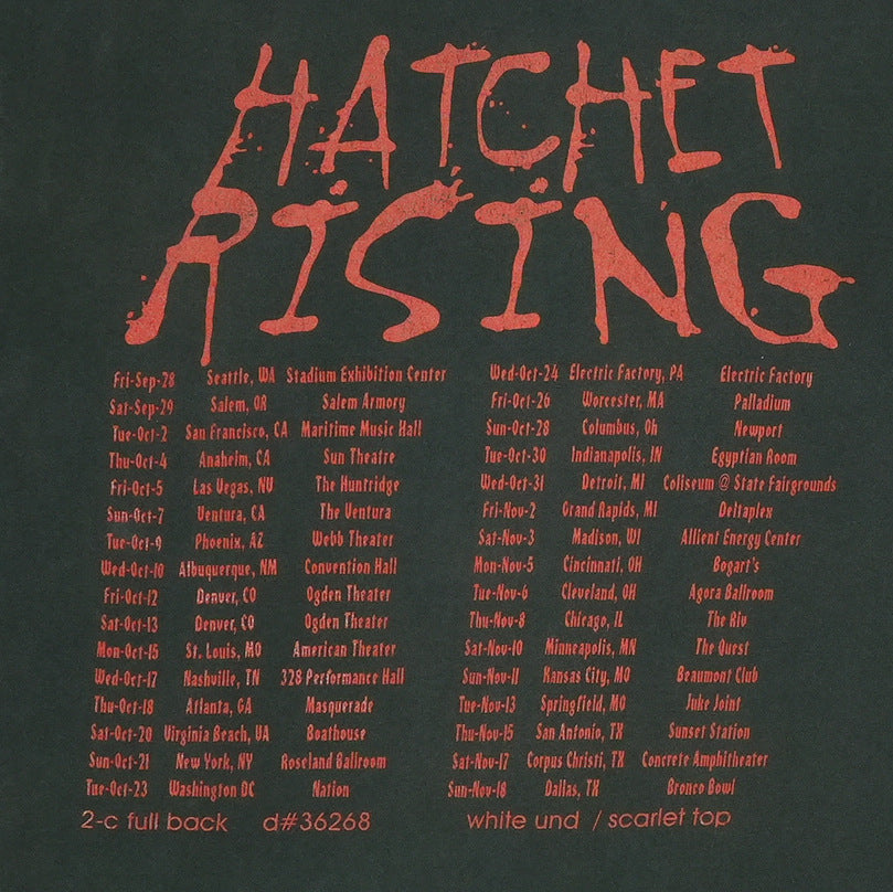 2001 Twiztid Hatchet Rising Shirt