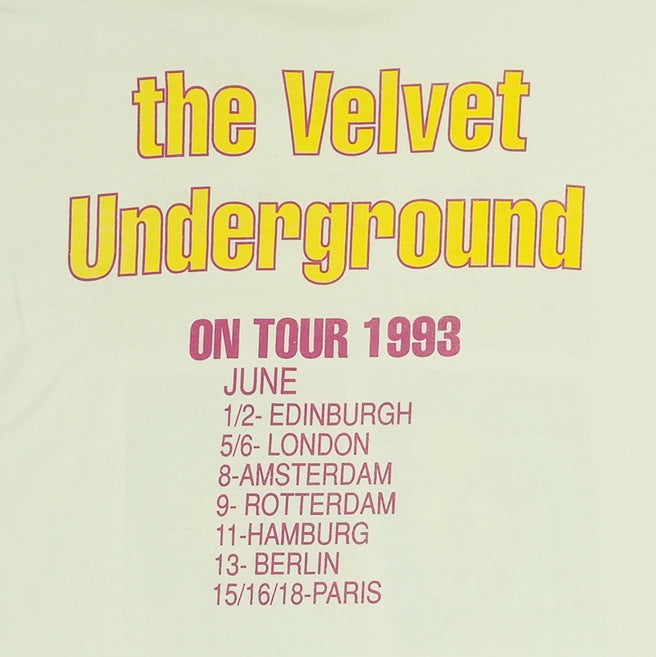 1993 Velvet Underground Tour Shirt