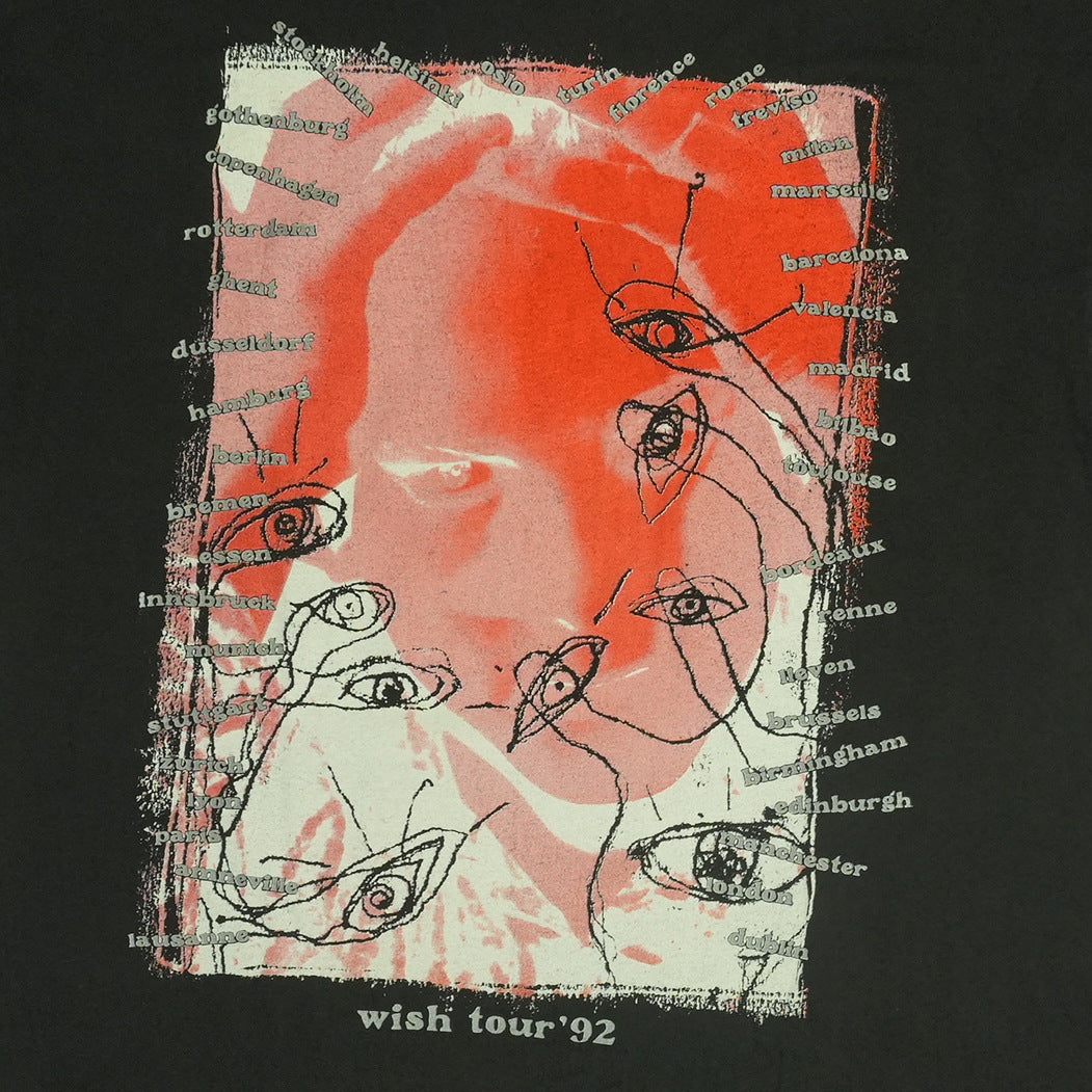 1992 The Cure Wish Tour Shirt