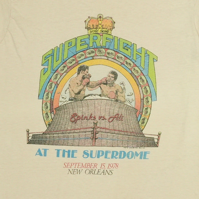 1978 Muhammad Ali Leon Spinks Superfight Shirt