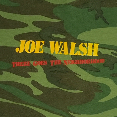 1981 Joe Walsh There Goes The Neighborhood Camo Shirt
