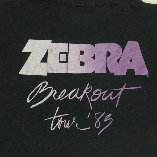 1983 Zebra Breakout Tour Shirt