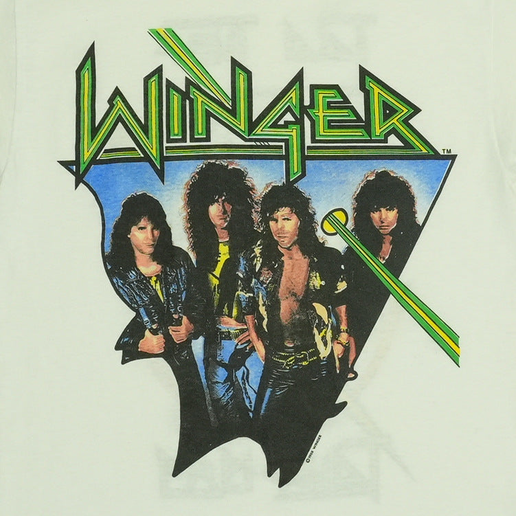 1989 Winger Too Tuff To Tame Tour Shirt