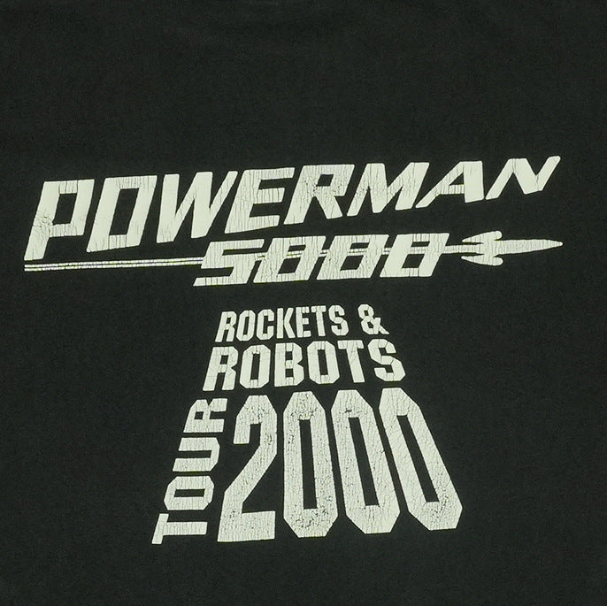 2000 Powerman 5000 Upstaging Crew Tour Shirt
