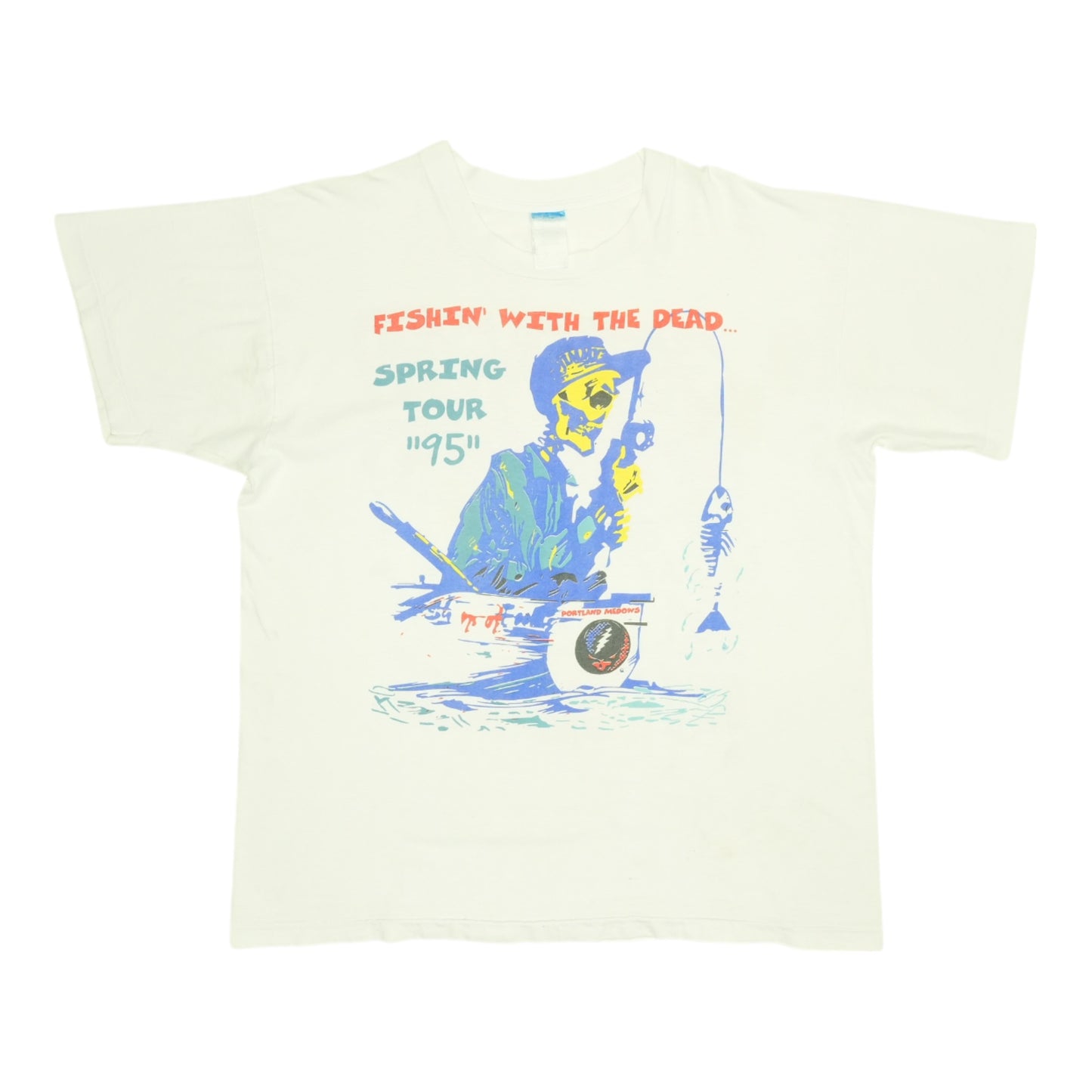 1995 Grateful Dead Fishin With The Dead Shirt