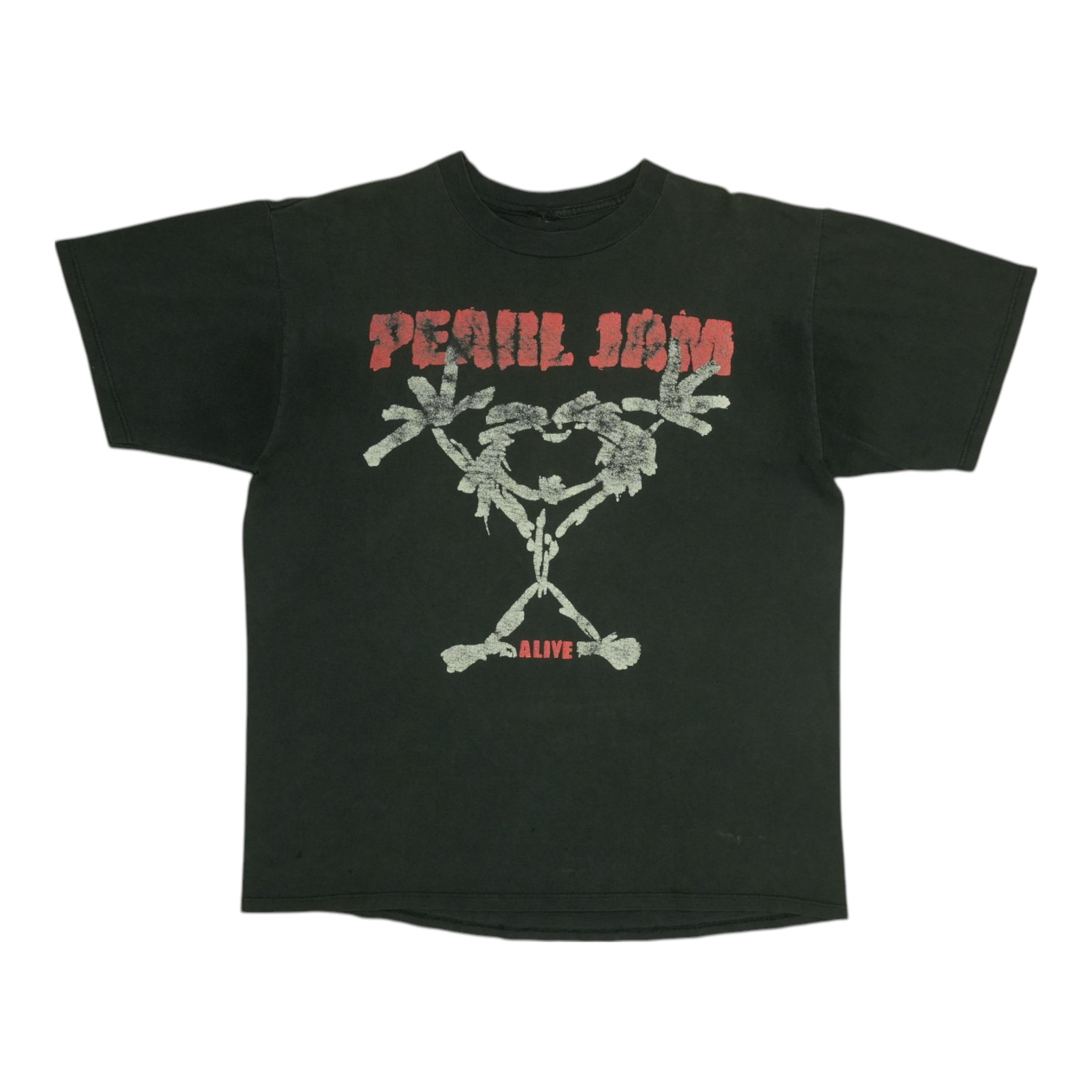 1990s Pearl Jam Stickman Shirt ‚Äì Authentic Vintage T-Shirt