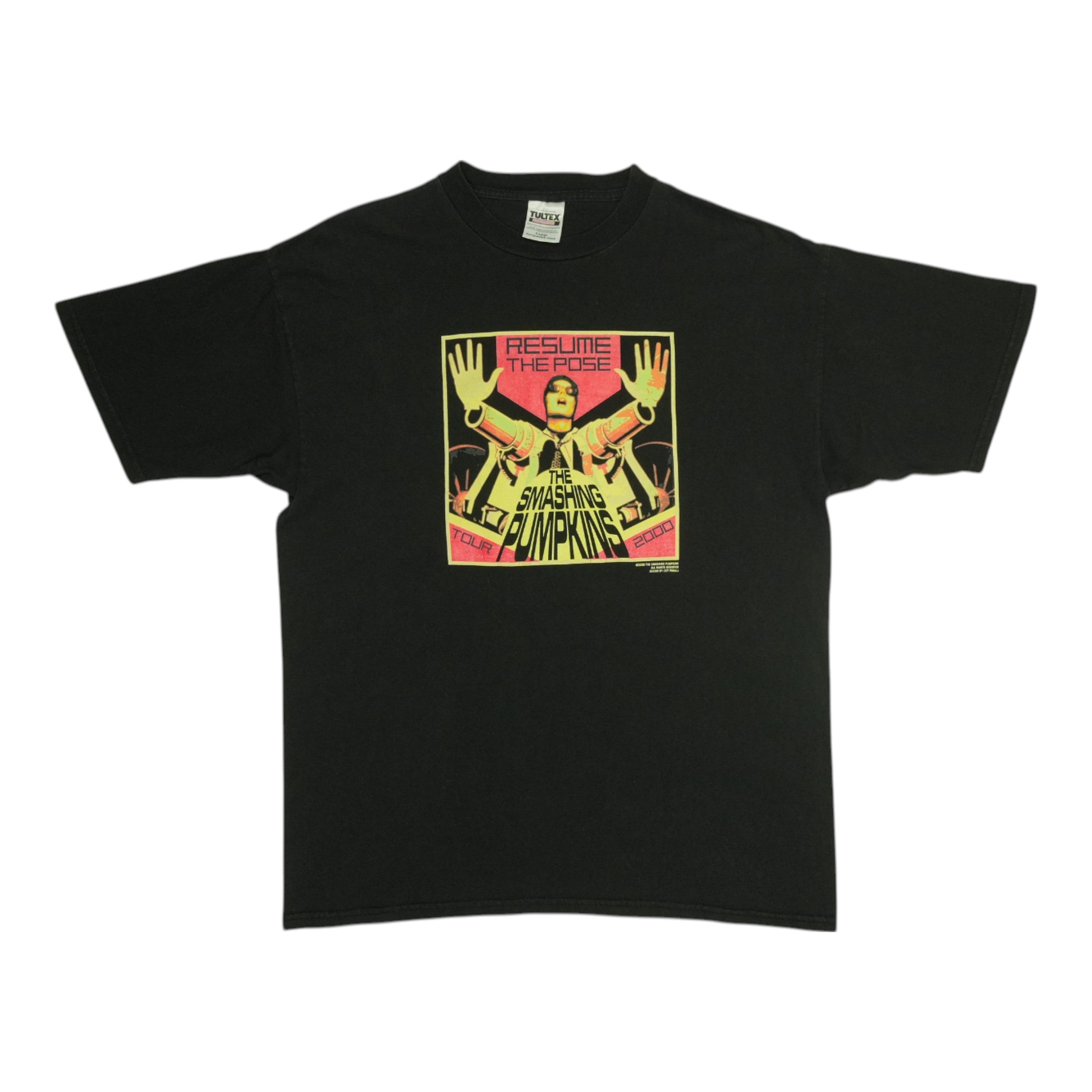 2000 Smashing Pumpkins Tour Shirt ‚Äì Authentic Vintage T-S