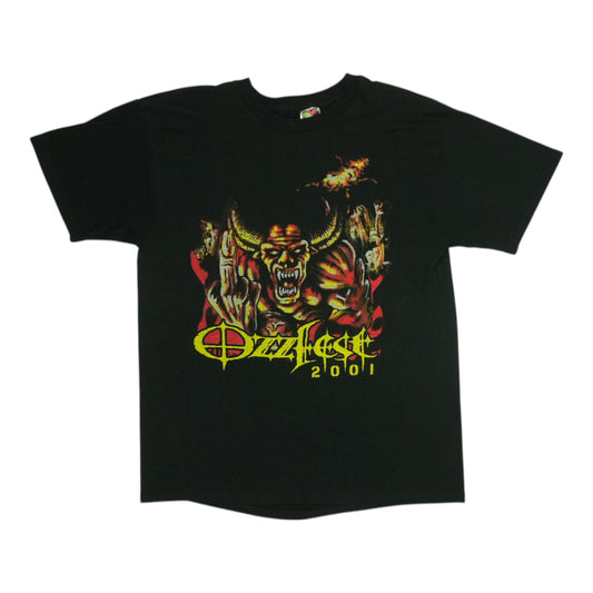 2001 Ozzy Osbourne Ozzfest Concert Shirt