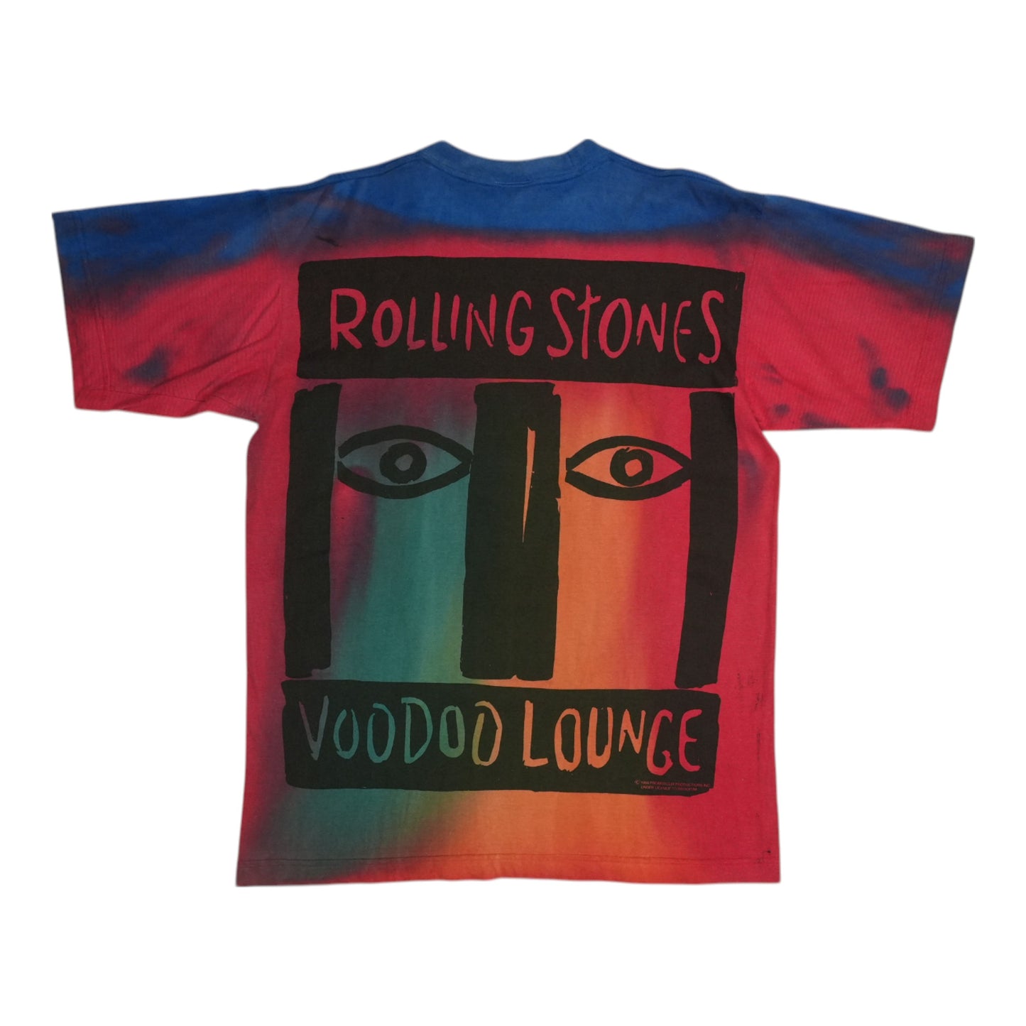 1994 Rolling Stones Voodoo Lounge Tie Dye Tour Shirt
