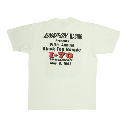 1993 Snap-On Tools Racing Black Top Boogie Shirt Back