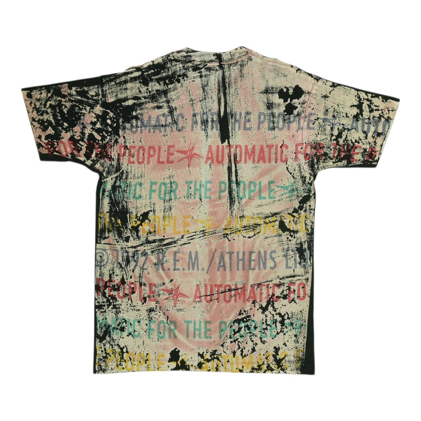 1992 REM Automatic For The People All Over Shirt