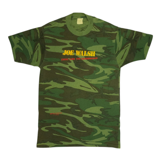 1981 Joe Walsh There Goes The Neighborhood Camo Shirt