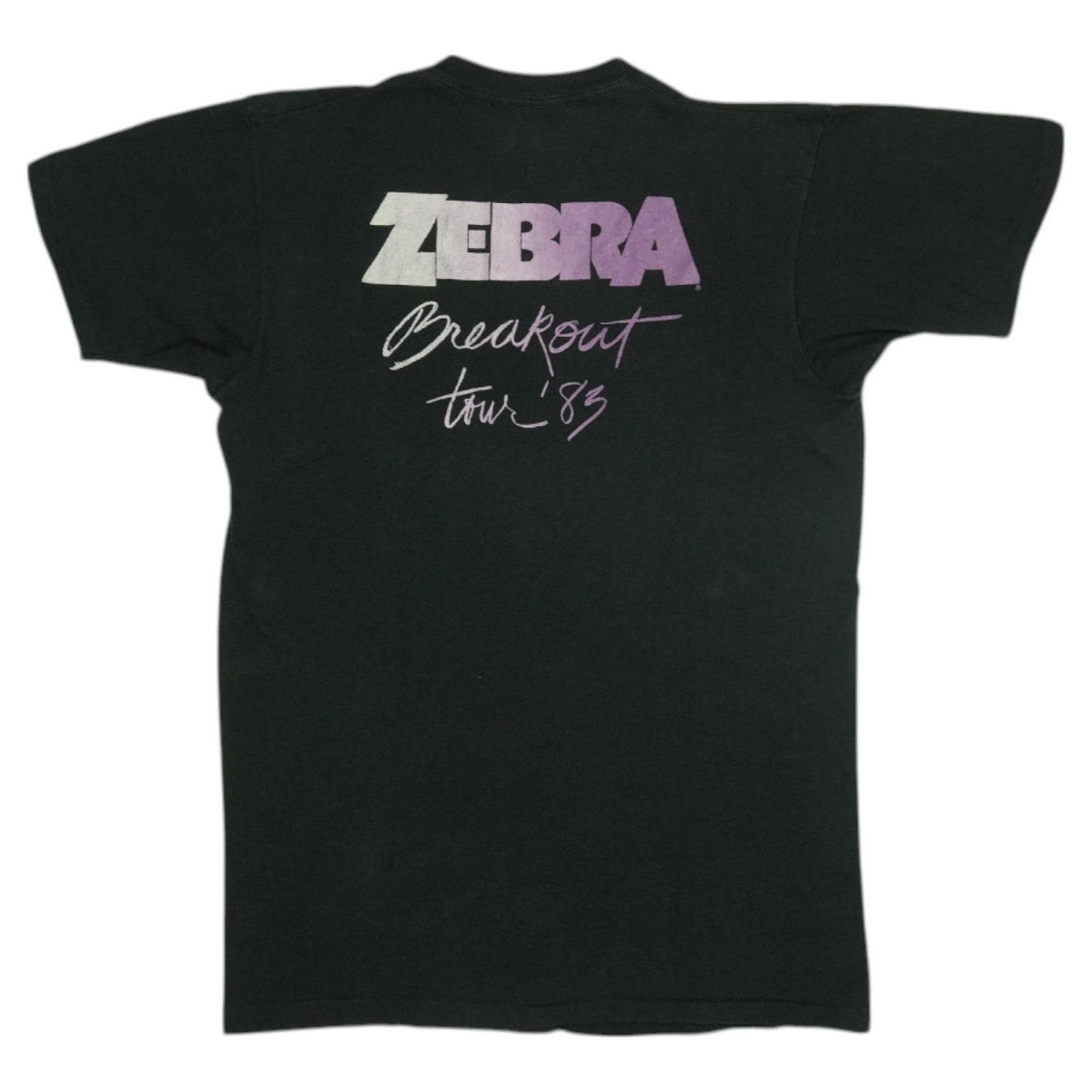 1983 Zebra Breakout Tour Shirt