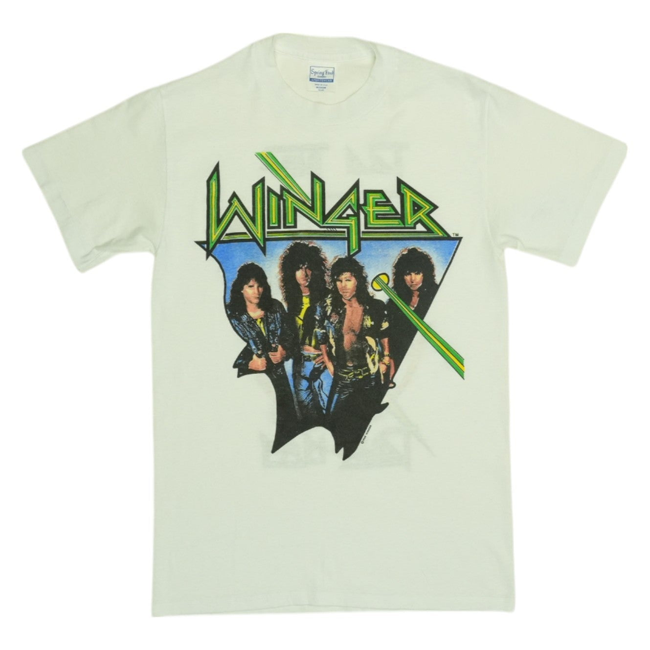 1989 Winger Too Tuff To Tame Tour Shirt | Authentic Vintage Tee