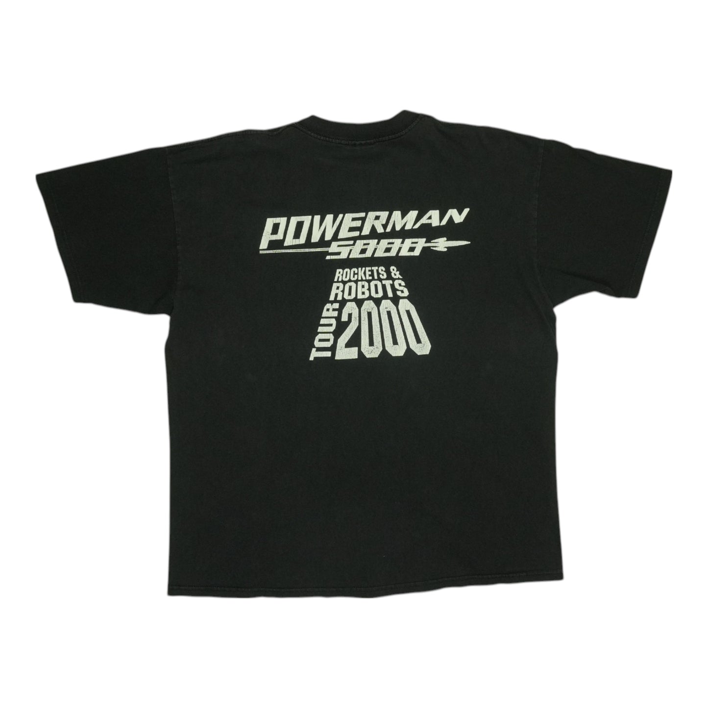 2000 Powerman 5000 Upstaging Crew Tour Shirt