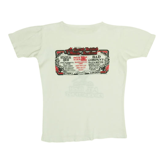 1975 Mel Bush Great British Music Festival Shirt