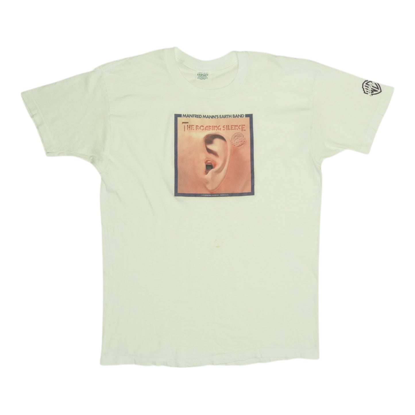 1976 Manfried Mann's Earth Band Roaring Silence Promo Shirt